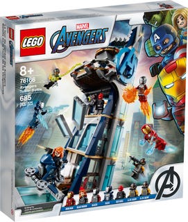 LEGO 76166 AVENGERS TOWER BATTLE Fashion