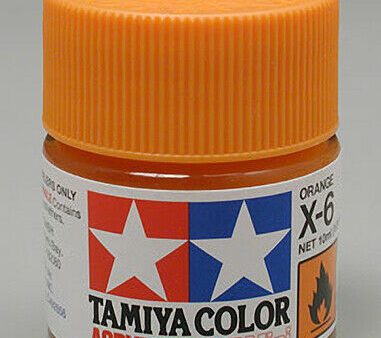 TAMIYA X-6 ORANGE Discount