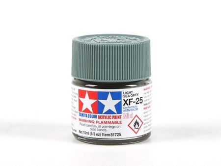 TAMIYA ACRYLIC XF-25 LIGHT SEA GRAY Online Sale