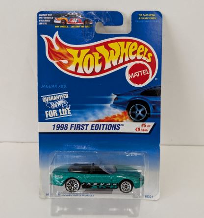 1998 Hot Wheels First Editions Jaguar XK8 on Sale