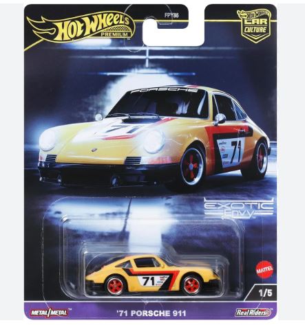 2024 Hot Wheels Exotic Envy 2 71 Porsche 911 Fashion