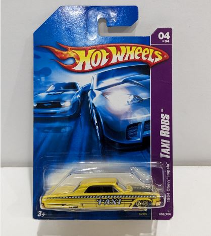 2007 Hot Wheels Taxi Rods 1964 Chevy Impala Cheap