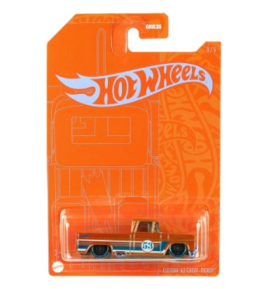 2021 Hot Wheels 53rd Anniversary Custom 62 Chevy Pickup Fashion