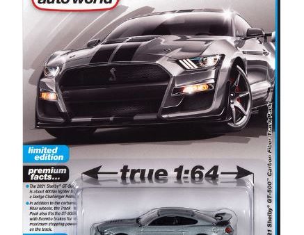 2022 Auto World 2021 Shelby GT-500 Carbon Fiber Track Pack Online Sale