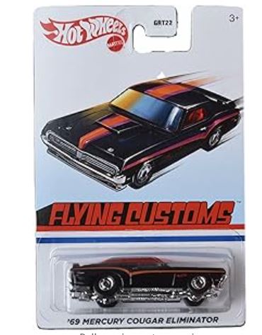 2022 Hot Wheels Flying Customs 69 Mercury Cougar Eliminator For Discount