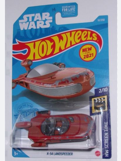 2021 Hot Wheels HW Screen Time Star Wars X-34 Land Speeder Sale