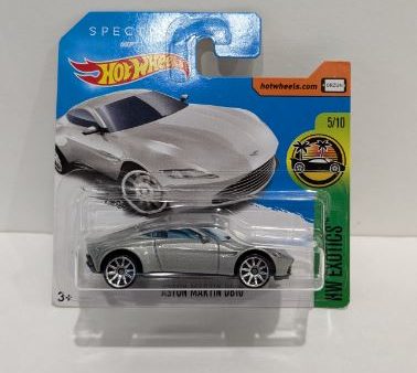 2016 Hot Wheels HW Exotics Aston Martin DB10 Short Card Online Hot Sale