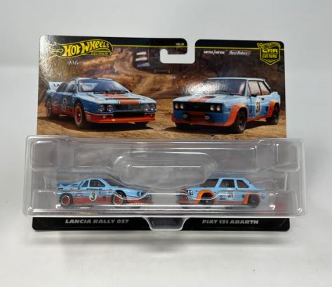 2024 Hot Wheels Target Gulf Racing Italian Rally Car 2 Pack Hot on Sale