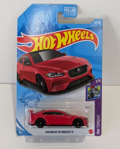 2021 Hot Wheels HW Torque Jaguar XE SV Project 8 Online Sale