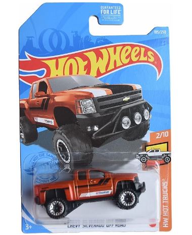 2021 Hot Wheels HW Off Road Chevy Silverado Off Road For Sale