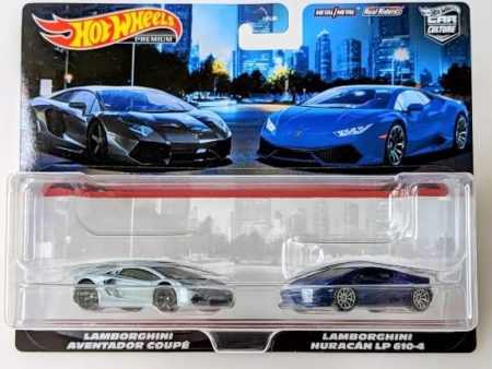 2022 Hot Wheels Target Lamborghini Aventador and Huracan 2 Pack Online Hot Sale