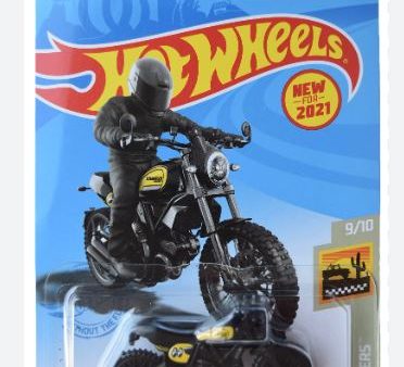 2021 Hot Wheels Baja Blazers Ducati Scrambler Hot Wheels Edition For Sale