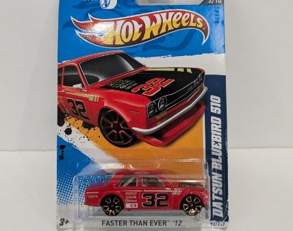 2012 Hot Wheels Faster Than Ever Datsun Bluebird 510 on Sale