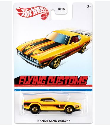 2021 Hot Wheels Flying Customs 71 Mustang Mach 1 Cheap