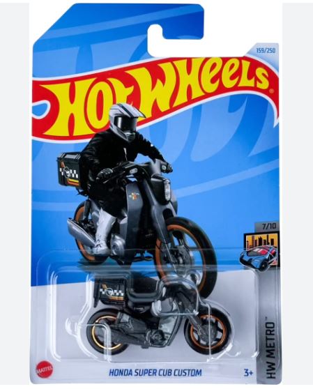 2024 Hot Wheels HW Metro Honda Super Cub Custom Treasure Hunt Supply