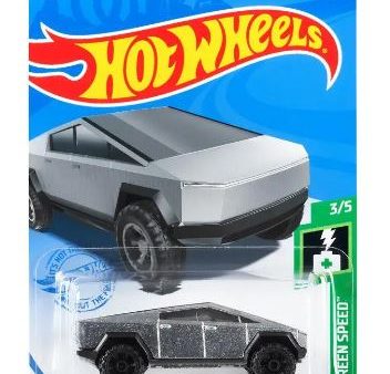 2021 Hot Wheels HW Green Speed Tesla Cybertruck Discount