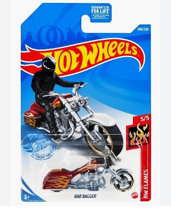 2021 Hot Wheels HW Flames Bad Bagger Online Hot Sale