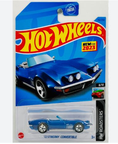 2023 Hot Wheels HW Roadsters 72 Stingray Convertible For Sale