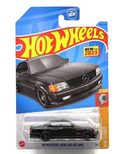 2023 Hot Wheels HW Turbo 89 Mercedes Benz 560 SEC AMG Online Hot Sale