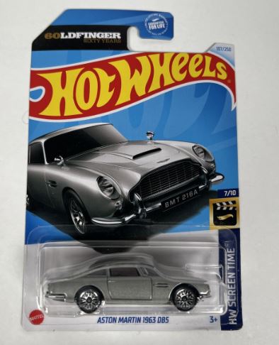 2024 Hot Wheels HW Screen Time Aston Martin DB5 Goldfinger Hot on Sale