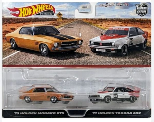 2023 Hot Wheels Target Holden Morano and Torano 2 Pack For Discount