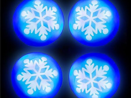 2” Flashing Snowflake Ball Supply