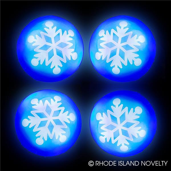 2” Flashing Snowflake Ball Supply