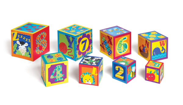 ABC 123 Stacking Cubes Hot on Sale