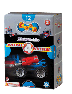 Zoob Mobile Mini 4 Wheeler Building System Online now