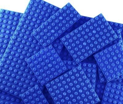 19014 Baseplates 17 Assorment - Blue for Construction Blocks For Cheap