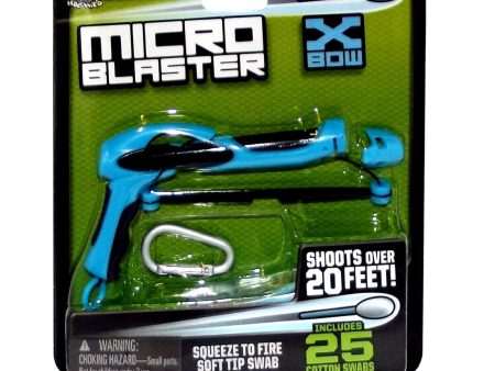 Micro Blaster - X Bow Pop Cotton Swab Shooter Online Sale