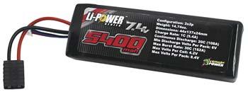 2S 2P 7.4V 5400mAh 20C Car Univ Plug Online Hot Sale