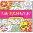 Adult Coloring Book Kaleidoscope Designs Supply