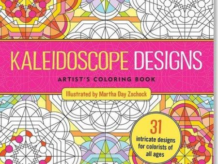 Adult Coloring Book Kaleidoscope Designs Supply