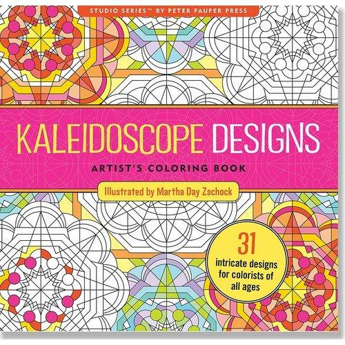 Adult Coloring Book Kaleidoscope Designs Supply