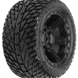 1172-12 Road Rage 2.8  Street Truck Tires (2) Mounted For Cheap