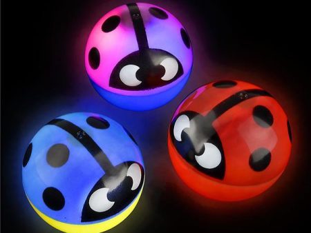 2.75” Light up Lady Bug Ball Hot on Sale