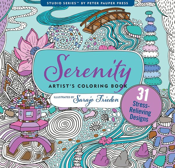 Adult Coloring Book - Serenity Discount