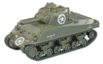 A03102995 1 24 M4 Sherman IR Battle R C Tank Green 2.4GHz on Sale