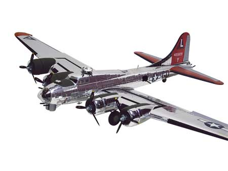 1 64 B-17 Fortress, Chrome For Sale