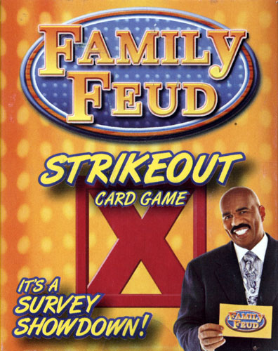 895 Family Feud Strike Out Card Game by Endless Games Sale