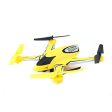 Zeyrok Drone Quad BNF Yellow (Requires Spektrum Transmitter) Online Sale