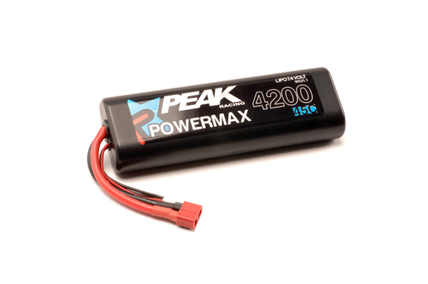 7.4v Power Max Sport 4200mah 45c LIPO Battery with Deans Online Sale