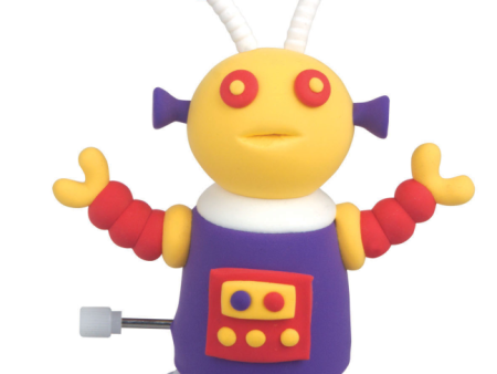 Robot SuperDough Yellow Purple For Cheap