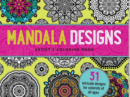 Adult Coloring Book- Mandela Design on Sale