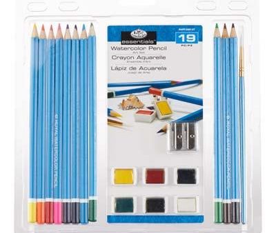 3T-Watercolor Pencil Clamshell Supply