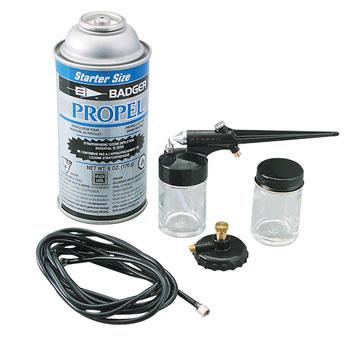 250 Spray Gun Set w Propellant For Sale