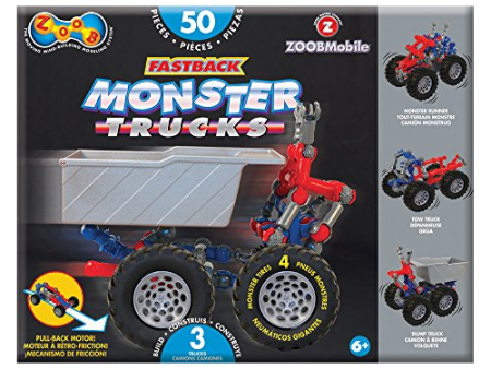 ZOOB Mobile Monster Trucks 3-in-1 Sale