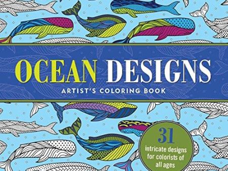 Adult Coloring Book Oceans Designs For Sale