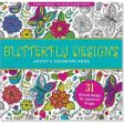 Adult Coloring Book Butterfly Designs Discount